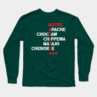 Proud Native American v2 Long Sleeve T-Shirt